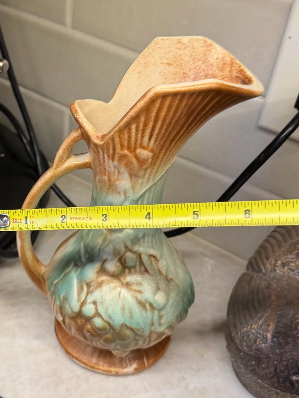 Vintage McCoy pitcher or vase